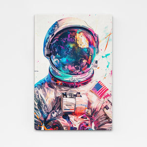 Colorful Astronaut Art | MusaArtGallery™