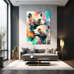 Colorful Bear Art