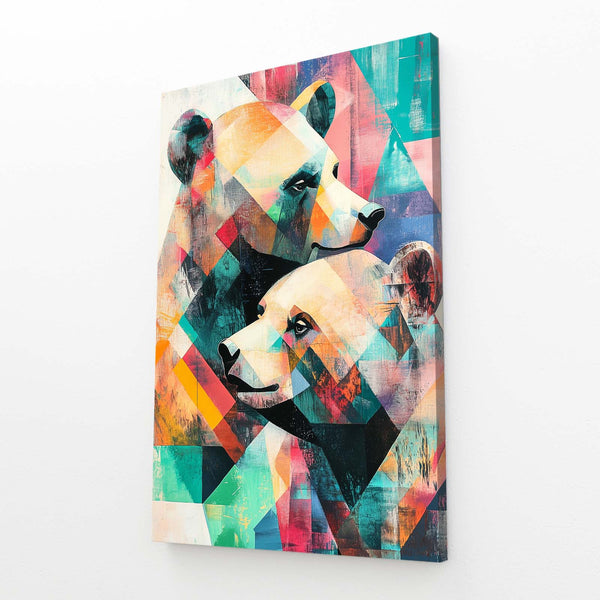Colorful Bear Art