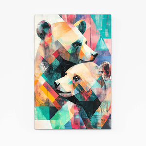 Colorful Bear Art