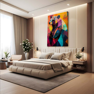 Colorful Bear Print