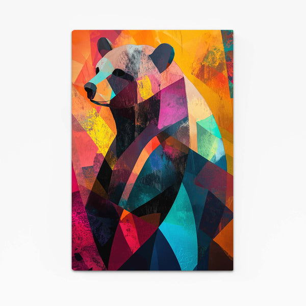 Colorful Bear Print