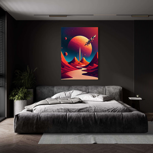 Colorful Bedroom Wall Art | MusaArtGallery™