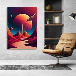 Colorful Bedroom Wall Art | MusaArtGallery™