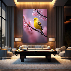 Colorful Bird Canvas Wall Art | MusaArtGallery™