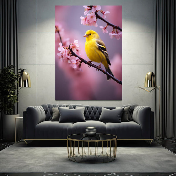 Colorful Bird Canvas Wall Art | MusaArtGallery™