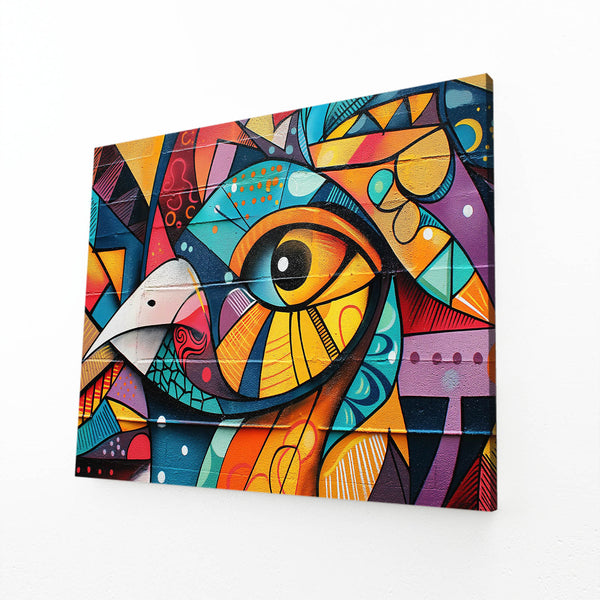 Colorful Bird Mexican Wall Art | MusaArtGallery™