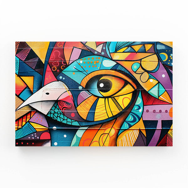 Colorful Bird Mexican Wall Art | MusaArtGallery™