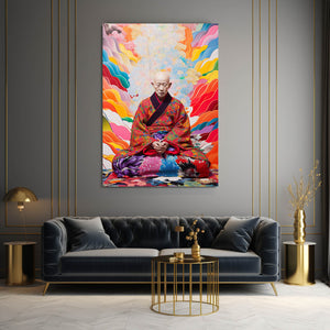Colorful Buddha Wall Art | MusaArtGallery™