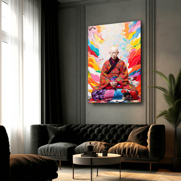 Colorful Buddha Wall Art | MusaArtGallery™