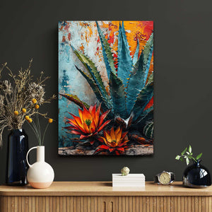 Colorful Cactus Art Wall | MusaArtGallery™