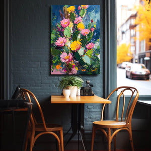 Colorful Cactus Art