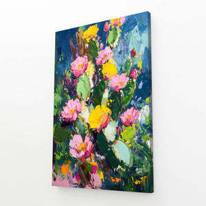 Colorful Cactus Art
