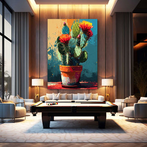 Colorful Cactus Wall Art | MusaArtGallery™