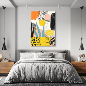 Colorful Canvas Boho Wall Art | MusaArtGallery™