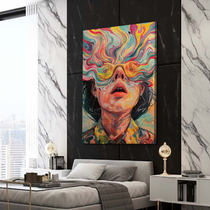 Colorful Canvas Trippy Art | MusaArtGallery™