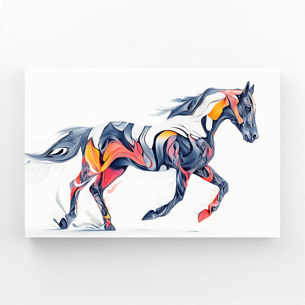 Colorful Chill Horse Art