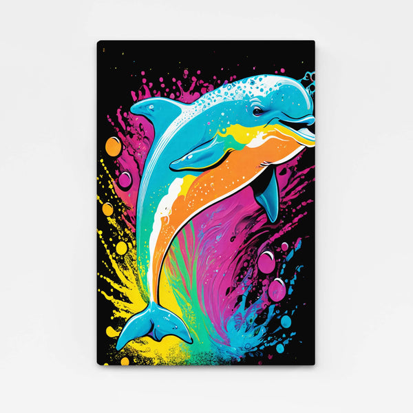 Colorful Dauphin Wall Art | MusaArtGallery™