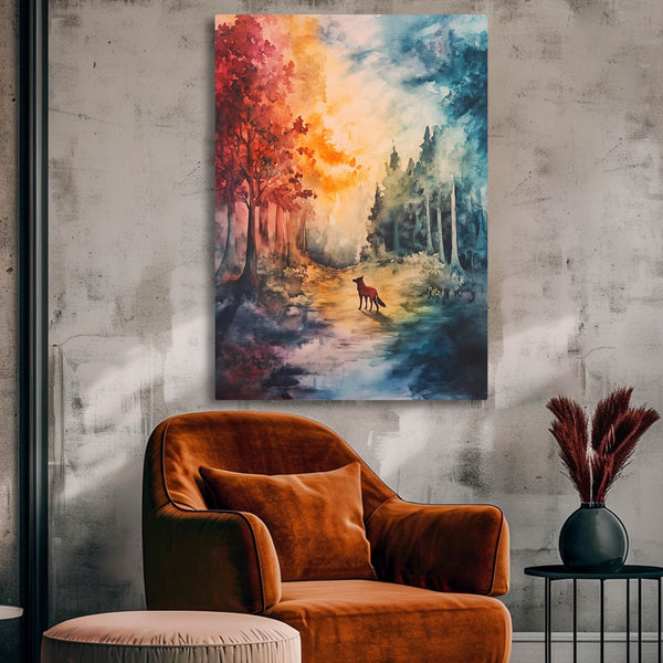 Colorful Dog Wall Art