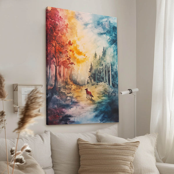 Colorful Dog Wall Art