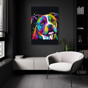Colorful Dog Wall Art | MusaArtGallery™