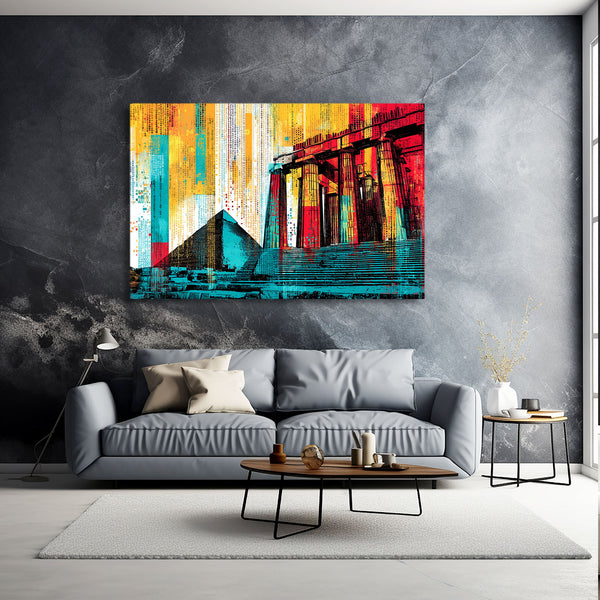 Colorful Egyptian Art