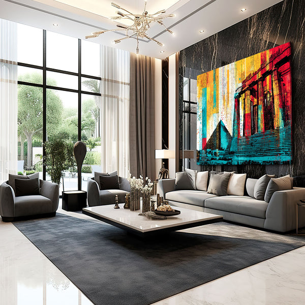 Colorful Egyptian Art