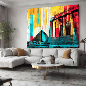 Colorful Egyptian Art