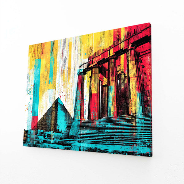 Colorful Egyptian Art