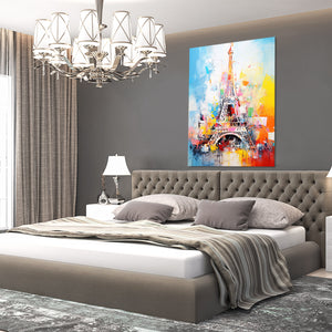 Colorful Eiffel Tower Wall Art | MusaArtGallery™