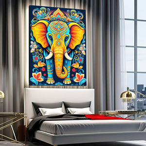 Colorful Elephant Wall Art | MusaArtGallery™
