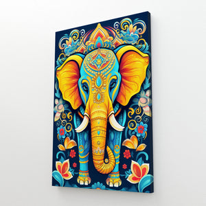 Colorful Elephant Wall Art | MusaArtGallery™