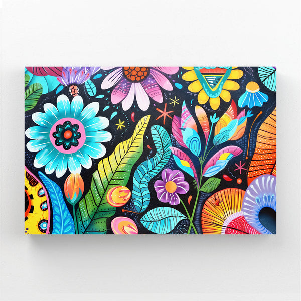 Colorful Flora Mexican Wall Art | MusaArtGallery™