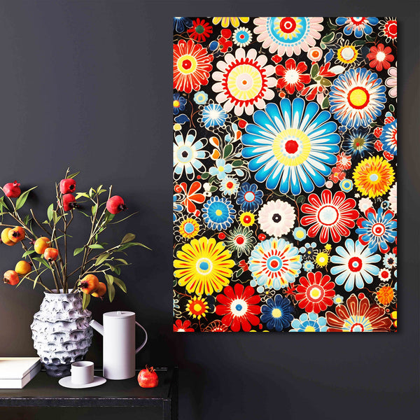 Colorful Floral Wall Art | MusaArtGallery™
