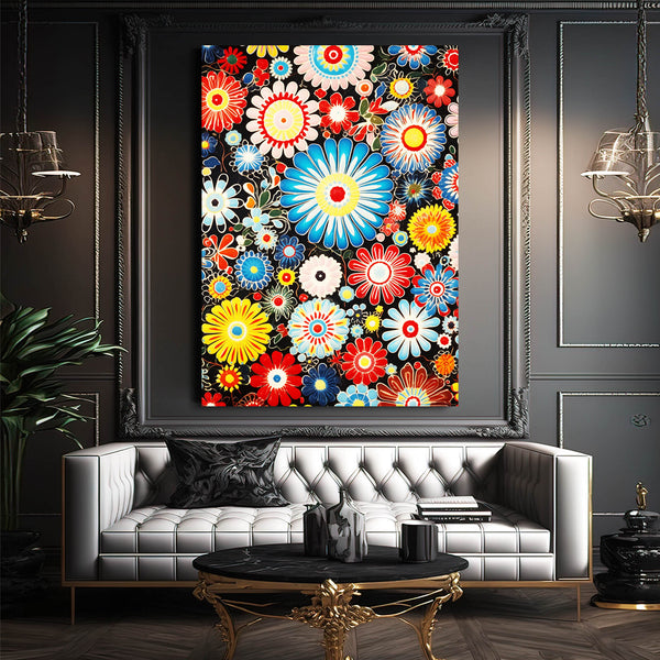 Colorful Floral Wall Art | MusaArtGallery™