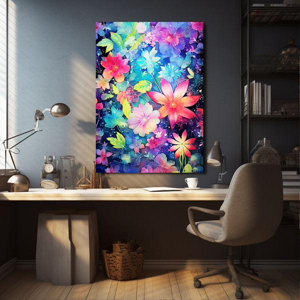 Colorful Flower Wall Art | MusaArtGallery™