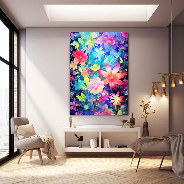 Colorful Flower Wall Art | MusaArtGallery™