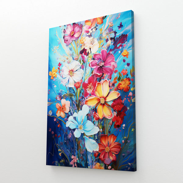 Colorful Flower Wall Decor | MusaArtGallery™