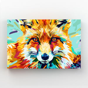 Colorful Fox Art | MusaArtGallery™