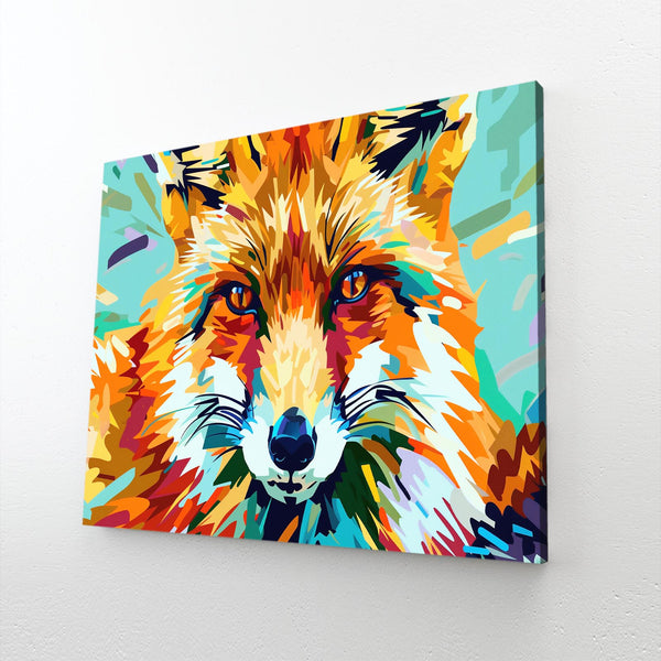 Colorful Fox Art | MusaArtGallery™