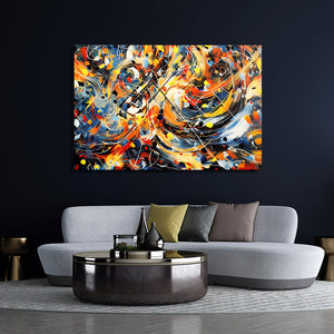 Colorful Abstraction Wall Art | MusaArtGallery™