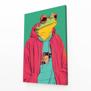 Colorful Frog Art