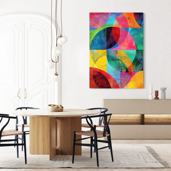 Colorful Geometry Abstract Art | MusaArtGallery™