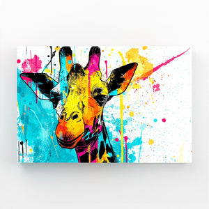 Colorful Giraffe Print