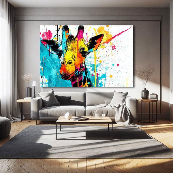 Colorful Giraffe Print