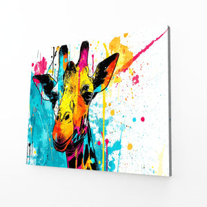 Colorful Giraffe Print