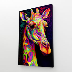 Colorful Giraffe Wall Art | MusaArtGallery™