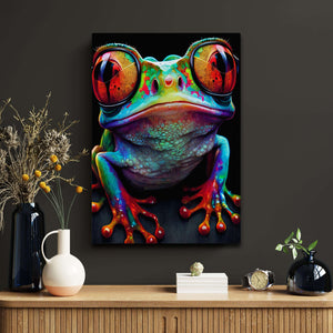 Colorful Grenouille Wall Art | MusaArtGallery™