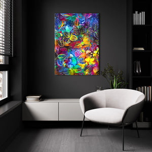 Colorful Leaf Wall Art | MusaArtGallery™