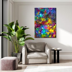 Colorful Leaf Wall Art | MusaArtGallery™